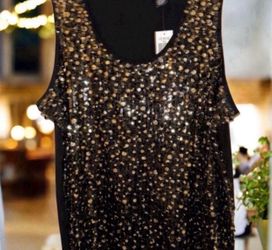 *NEW* Gold Sequined Blouse