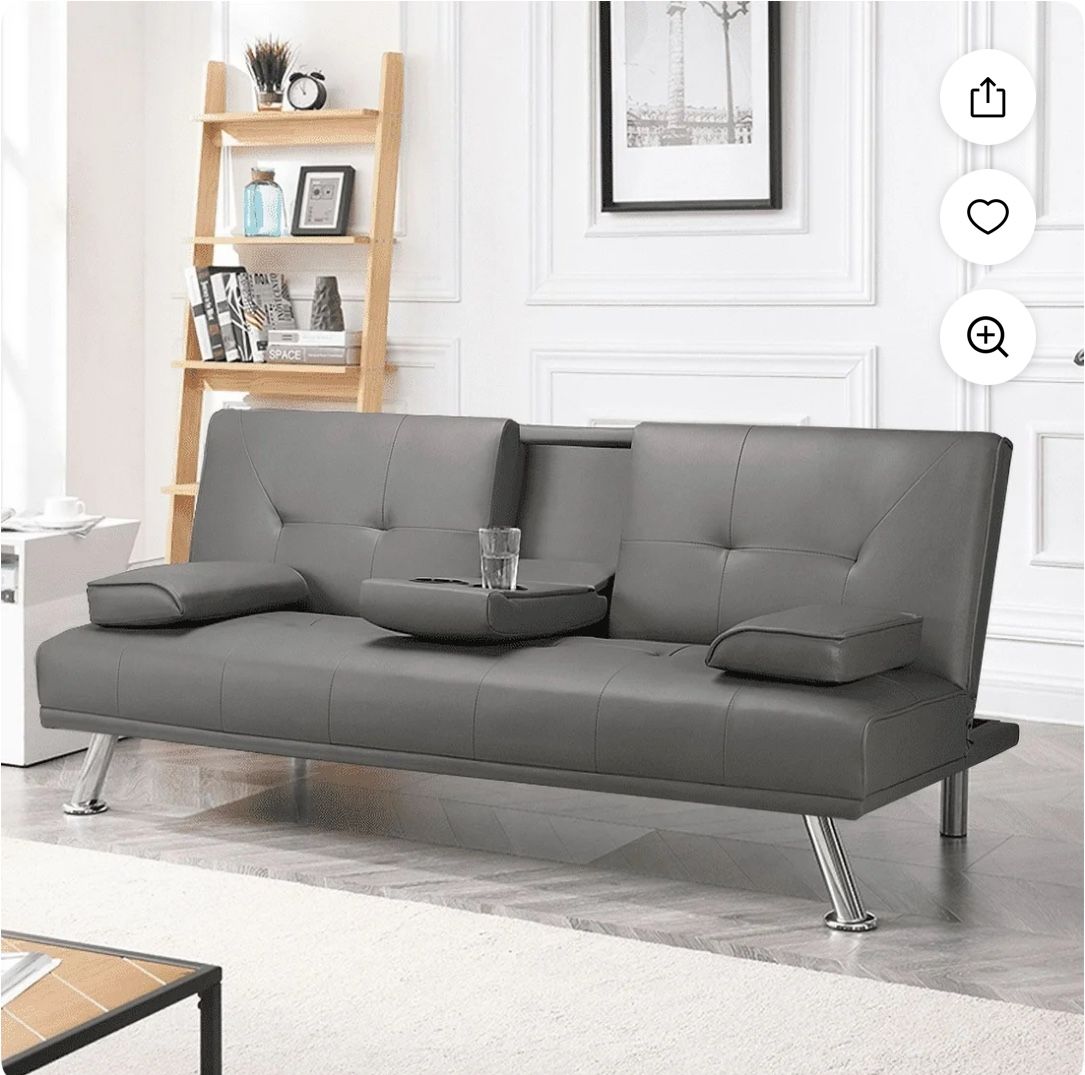 Brand New Sofa With Cup Holder.