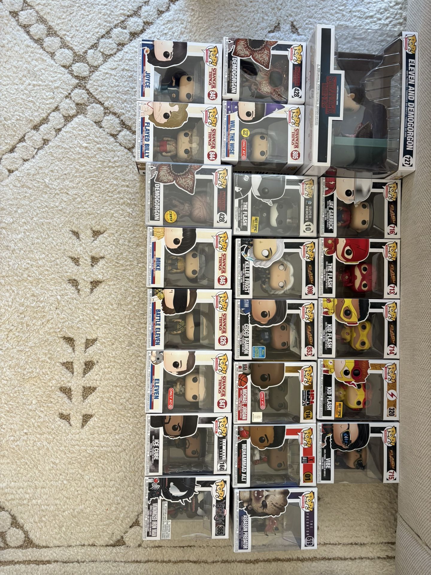 Collection Of Funko Pops