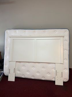 Queen bed and mattress