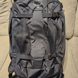 Osprey Farpoint 55L Men's Travel Backpack, Black
