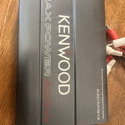Compact Kenwood 4 Chan. Amp