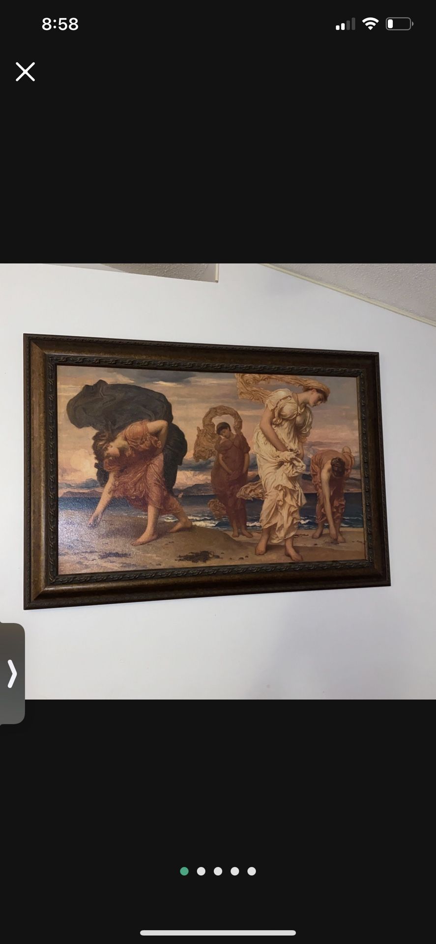 Huge Oil Painting From Ashley’s Furniture