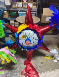 Plim Plim bola star pinata
