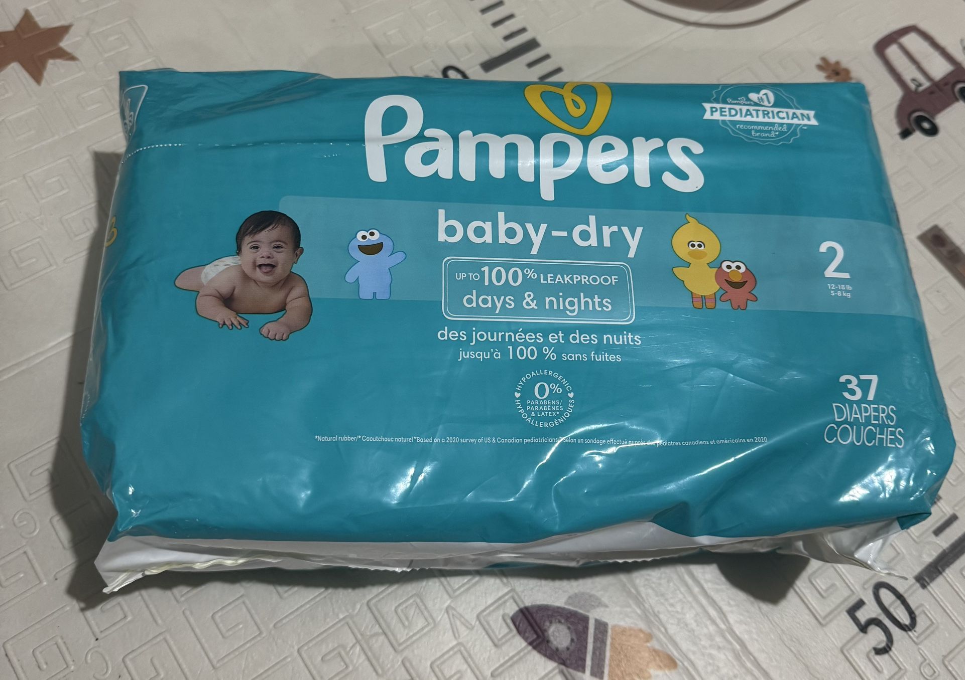 Pampers Baby-Dry Size 2 (37 Diapers)