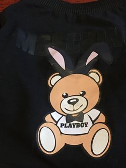 New-Moschino Playboy Pet  T Shirt 