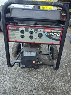 Coleman 5500 watt Generator
