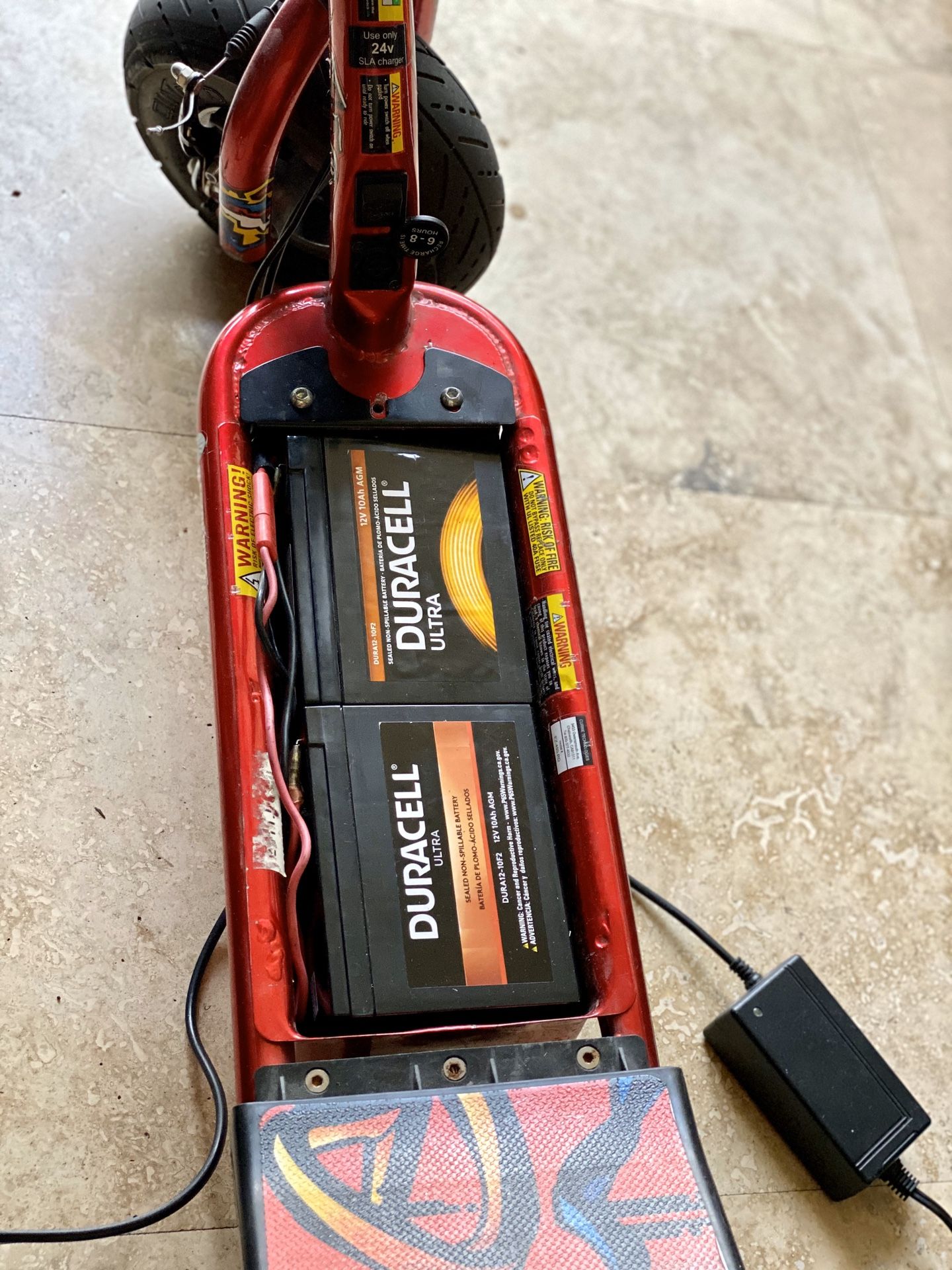 450 eZip Electric Scooter with 2 new batteries Duracell with warranty