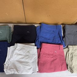 8 Pairs Tommy Bahama Men’s Shorts – Multiple Colors – Great Condition