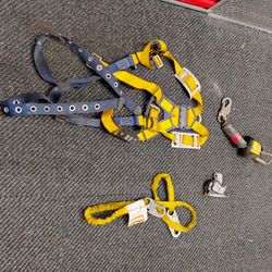 Safety Harness rope grab lanyard retractable fall protection roof