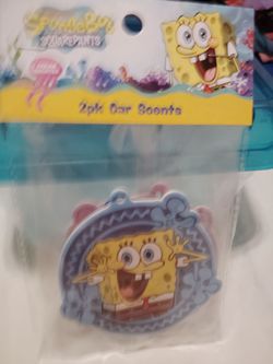 SpongeBob and Patrick car hanging scents 2pk