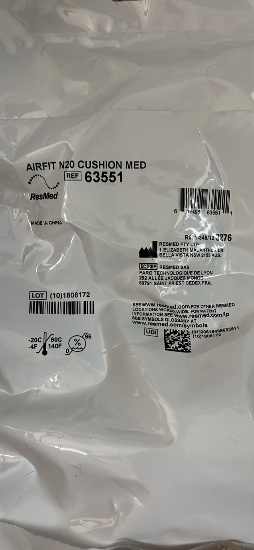 AIRFIT N20 Nasal Cushion