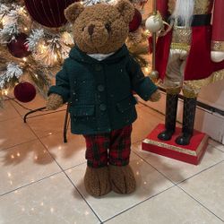 Plush Christmas Bear 