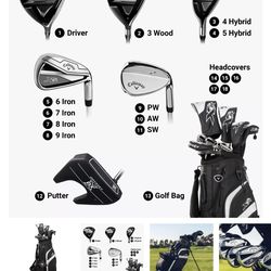 Callaway XR golf club set
