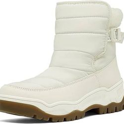 NEW Size 10 Women Insulated Winter Snow Boots Waterproof Warm Comfortable Faux Fur Ladies Ankle Booties Fashion Short Boots