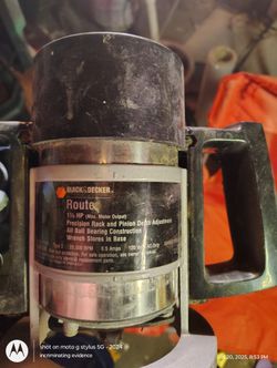 Vintage Black And Decker Router 