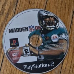 Madden NFL 06 Ps2 