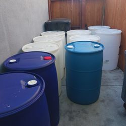 Vendo Barriles 55 Galones Para Agua