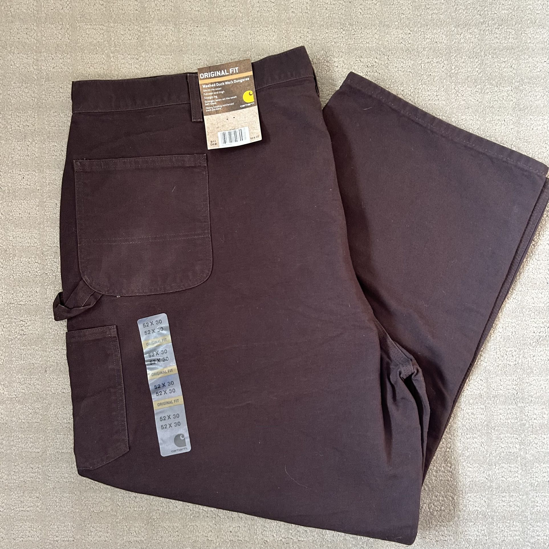 Carhartt Work Dungarees-Brown
