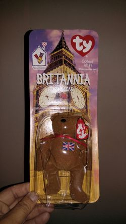 Britannia Bear Beanie Babies
