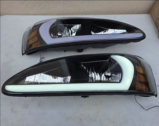 04-08 Pontiac Grand Prix LED DRL Headlights Luces Micas Calaveras Faros Faroles Focos Headlamps
