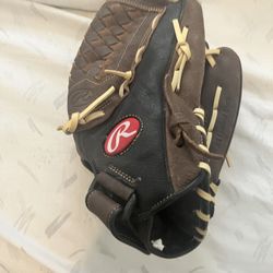 Professional league baseball glove