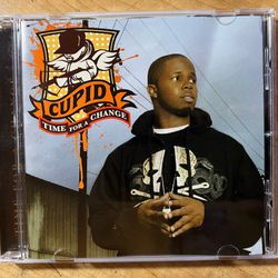 TIME FOR A CHANGE BY CUPID CD R&B HIP HOP FUNK SOUL 2007 ASYLUM