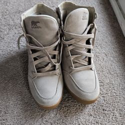 SOREL Out N About II Lace-Up Wedge Sneakers