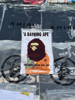 Bape x mcm shirt size extra large.