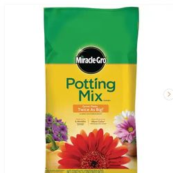 Miracle Gro potting mix 25qt bags