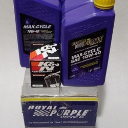 Brand New: Royal Purple Max-Cycle Oil & Oil Filter