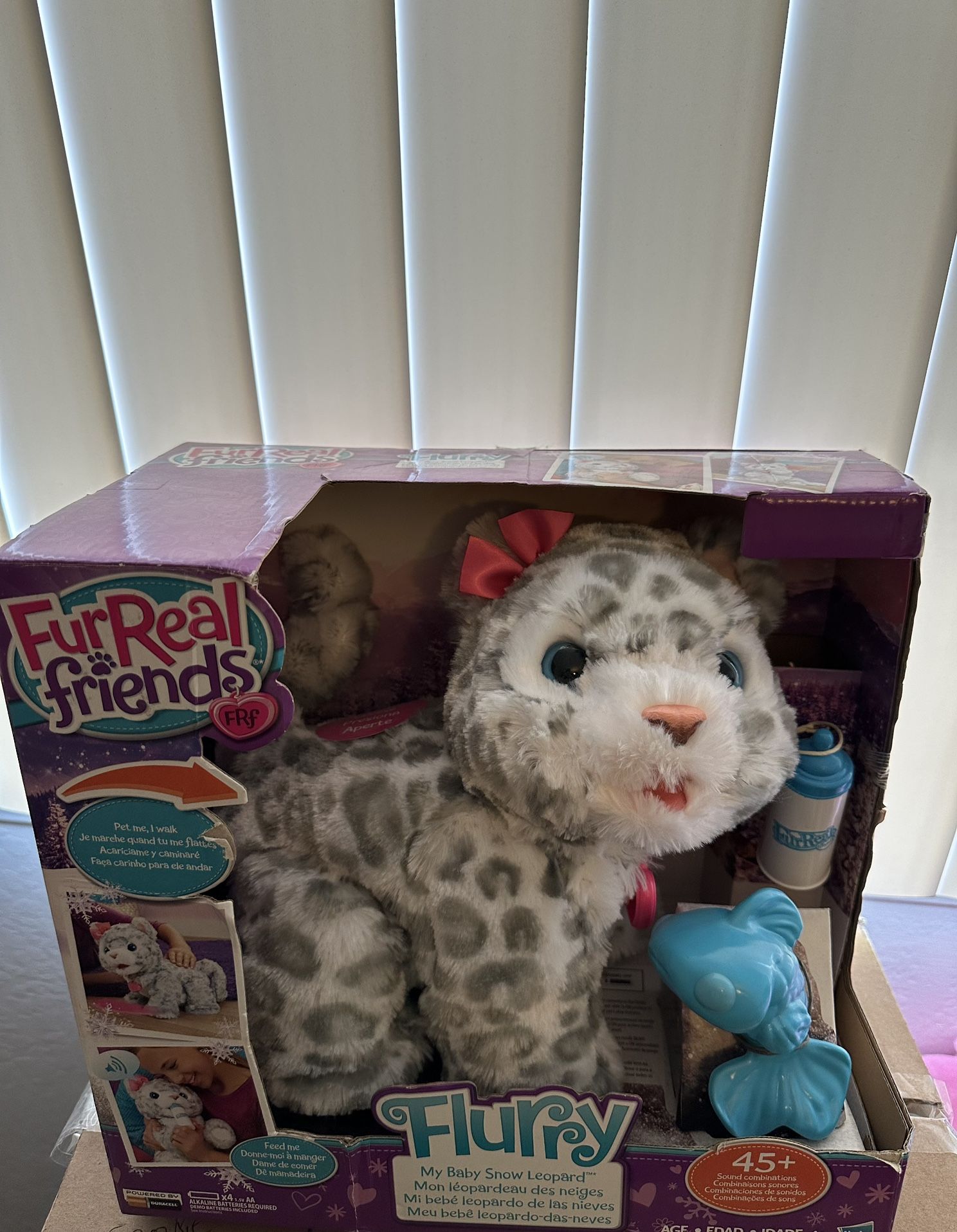 FuReal Friend Snow Leopard