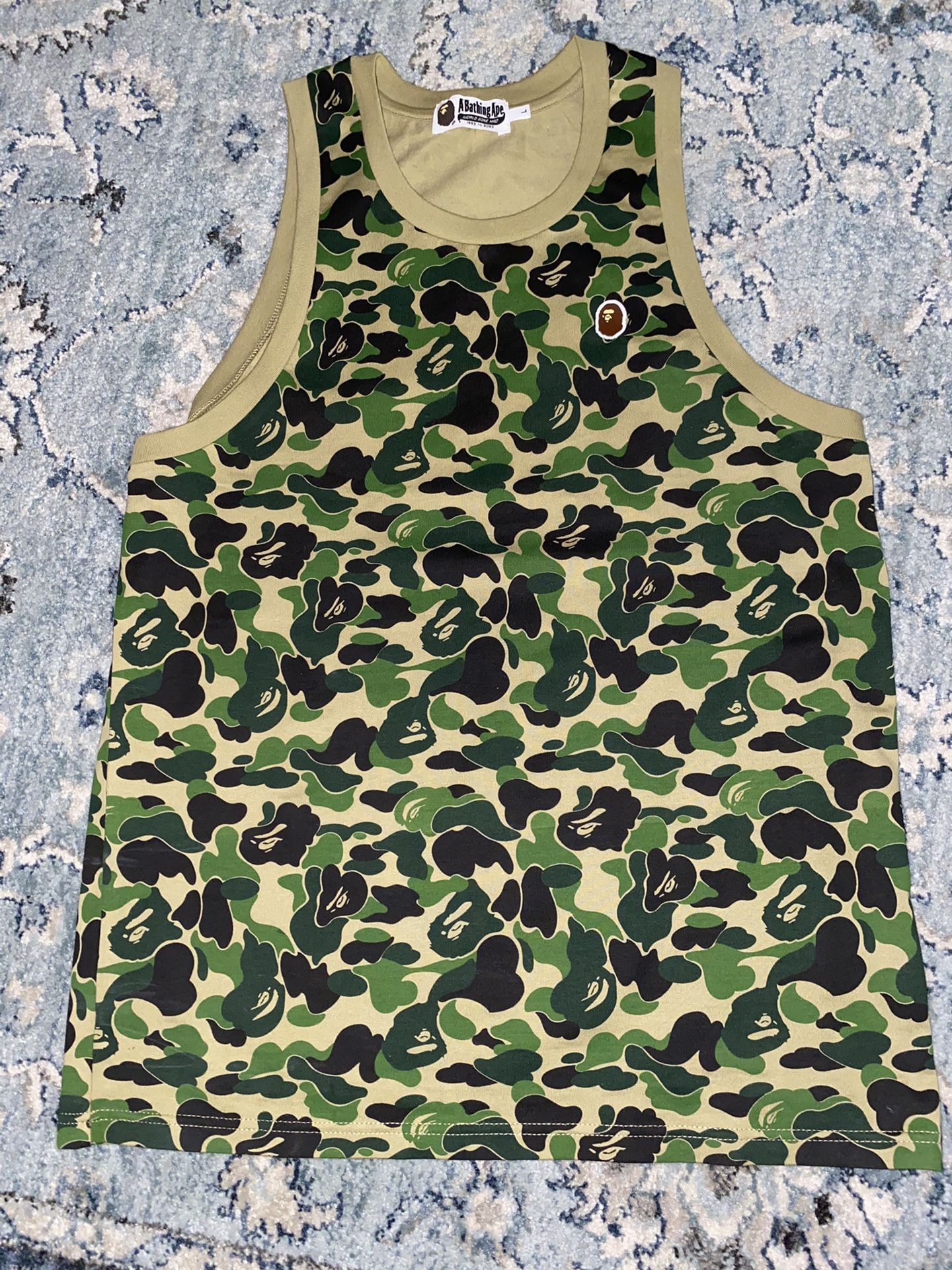 Bape Tank Top Sz Large