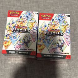 Scarlet & Violet - Prismatic Evolutions Booster Bundle