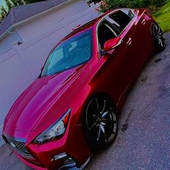 Infiniti Q50 Red Sport