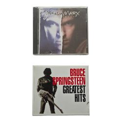2 CD Albums Richard Marx (NEW) Bruce Springsteen (PRE-OWNED) 