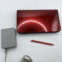 “New” Nintendo3DS XL Metallic Red Handheld Console System RED-001 Tested IPS