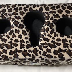 CUP COZY PILLOW for COUCH OR BED ANIMAL PRINT