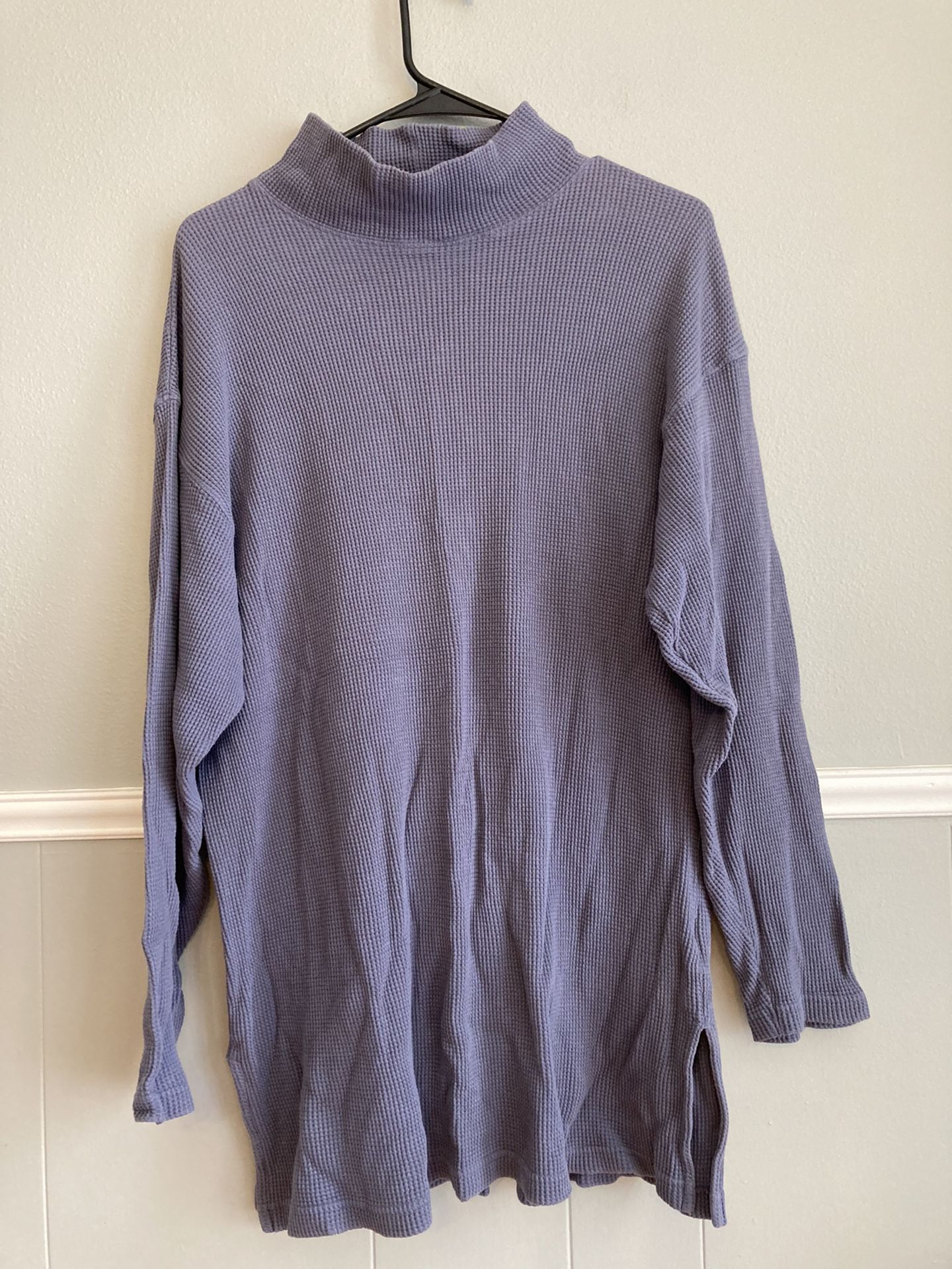 Vintage Eddie Bauer Waffle Oversized Top Small
