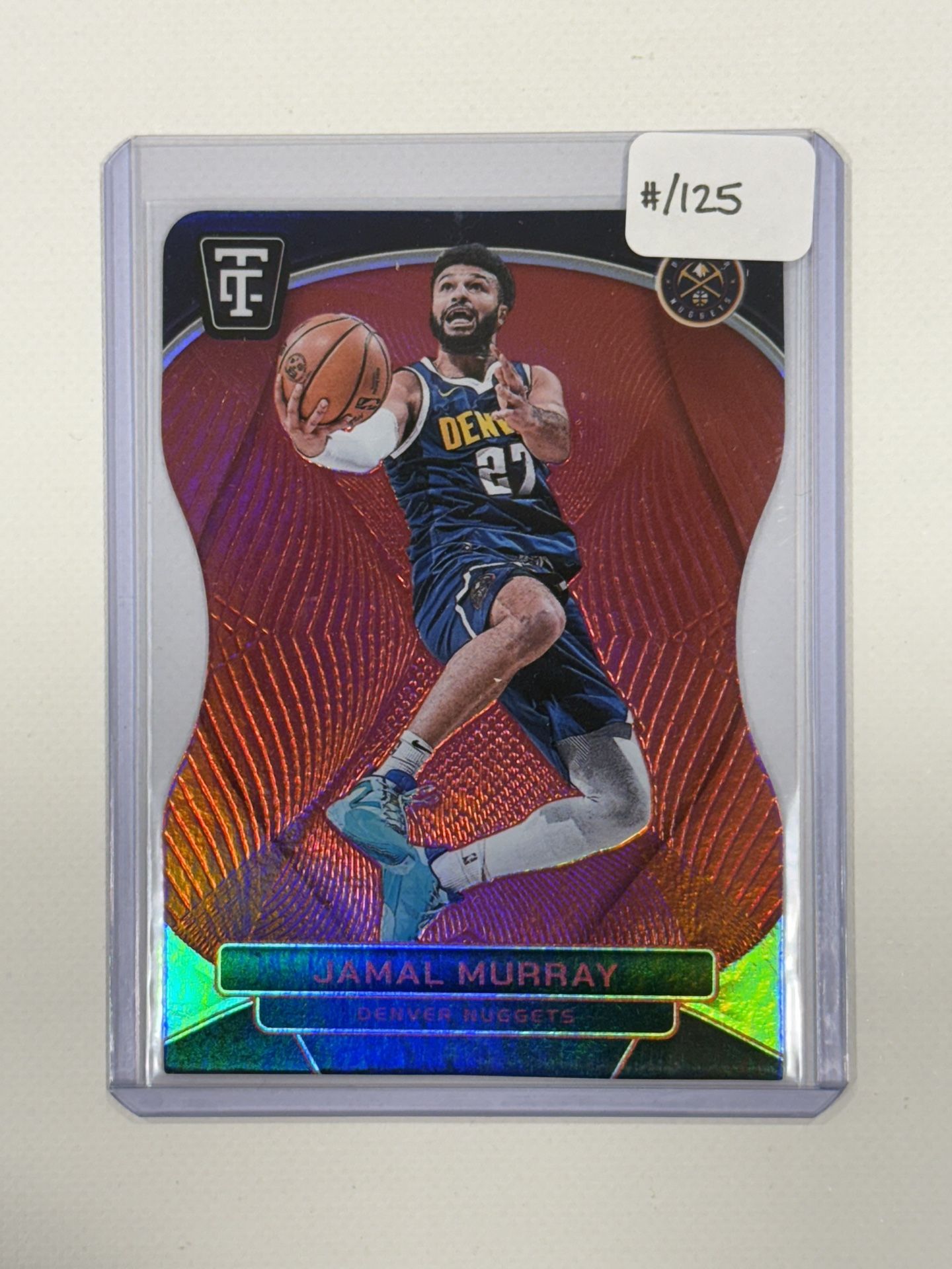 2024-25 Totally Certified Red Die-Cut #76 Jamal Murray #/125