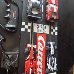 1/32 Carrera Evolution Race Track Set Mounted