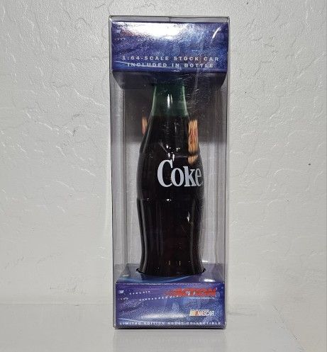 Bobby Labonte #18 Int. Batteries Coca-Cola Polar Bear 1:64 Diecast Car In Bottle