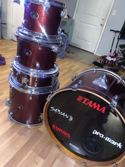 Tama Silverstar 5 piece kit