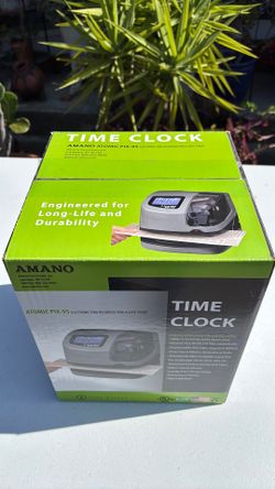 Amano Atomic pic-95 time clock
