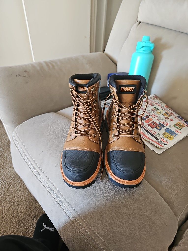 KHombu Steel Toe Boots 91/2