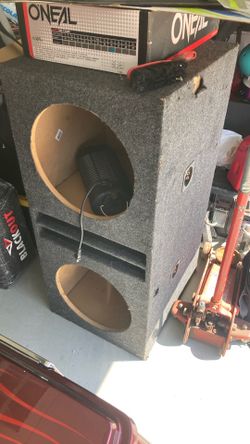 Speaker Box 15”