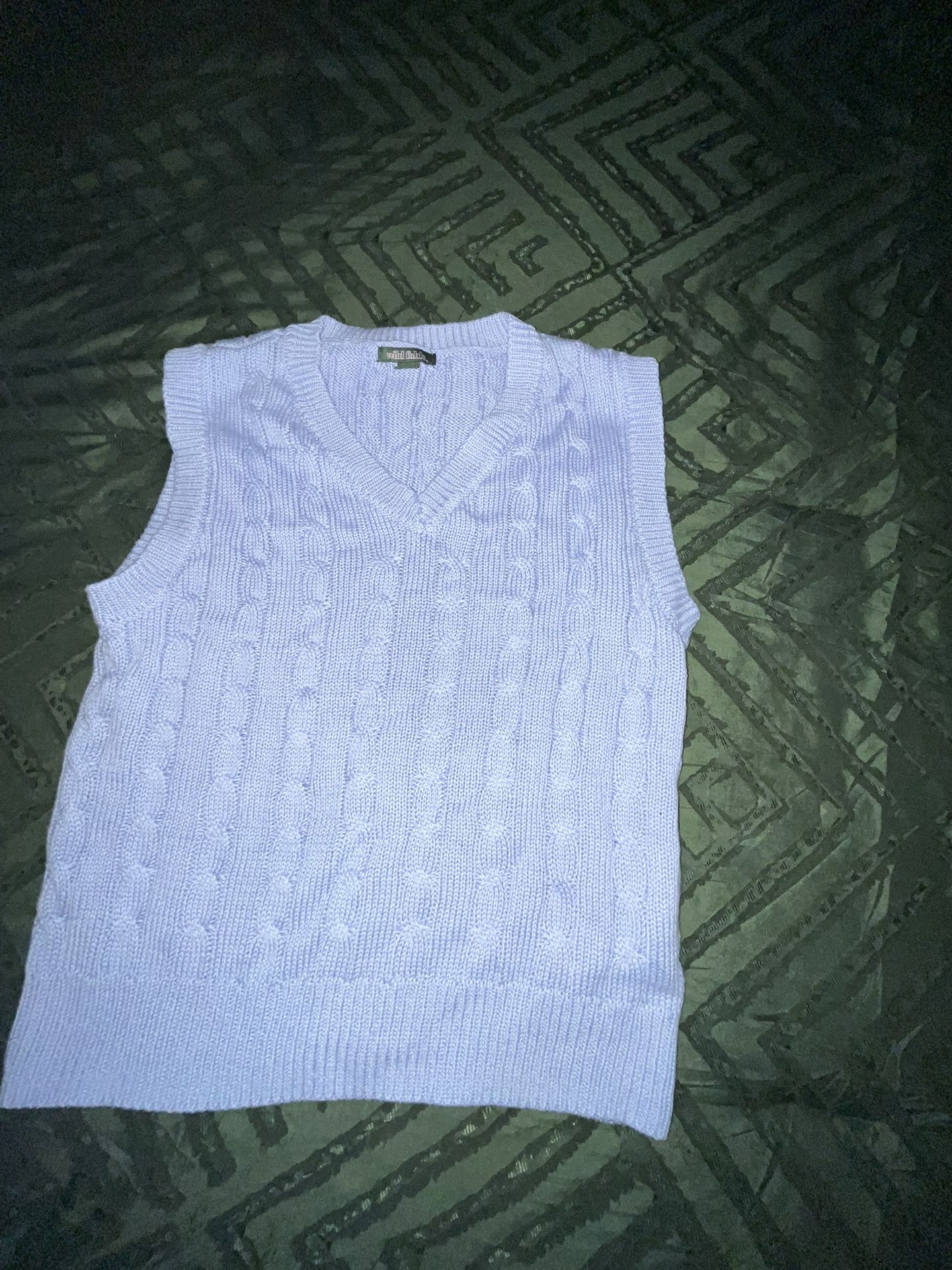 Blue Sweater Vest