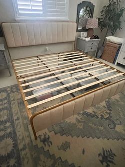 King size bed frame