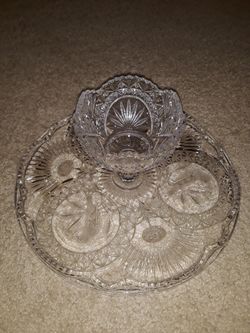 Crystal platter