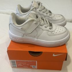 Toddler White Air Force Ones 10c